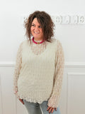 La haut dentelle Rosalie beige