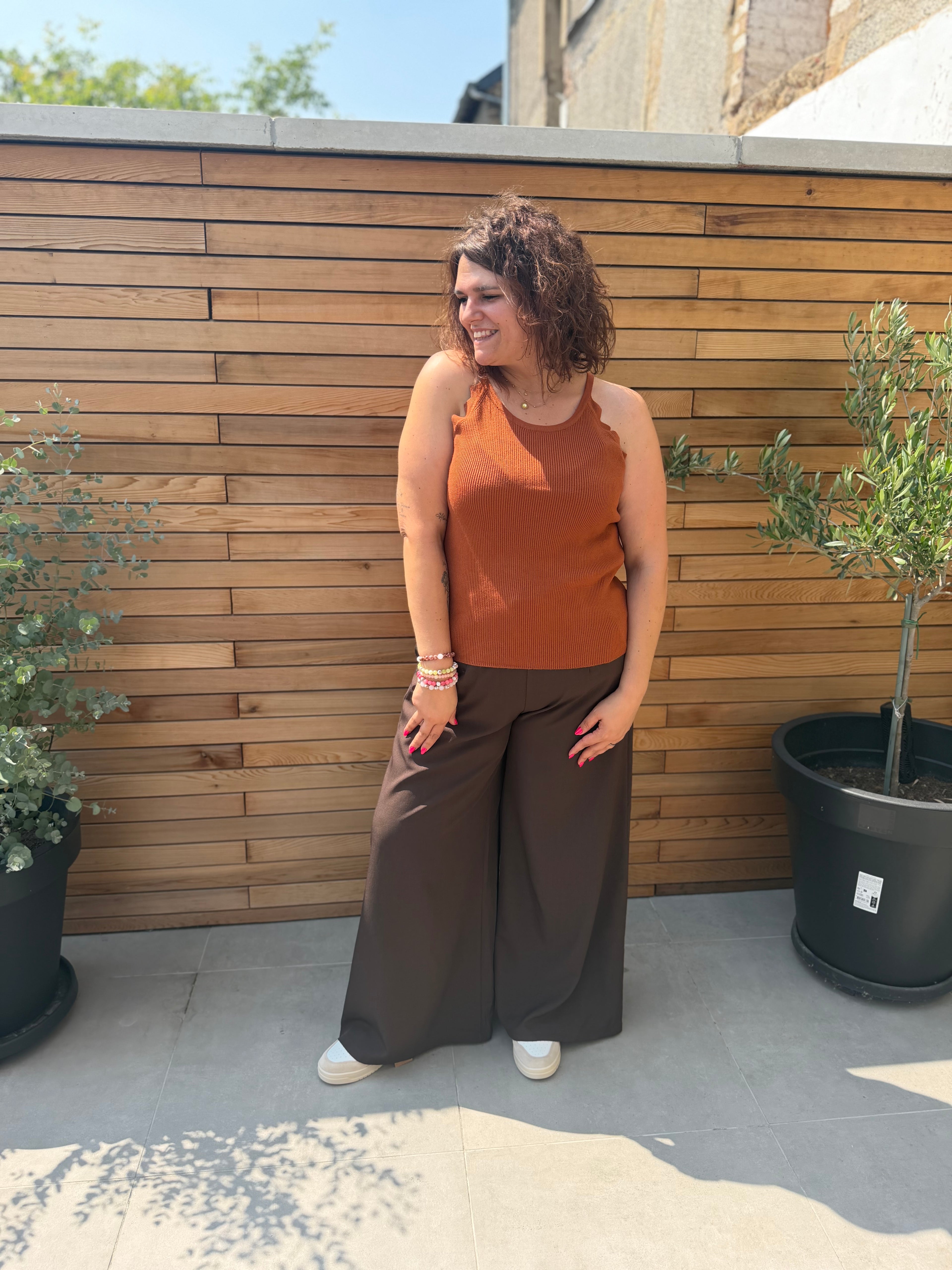 Top Mia terracotta