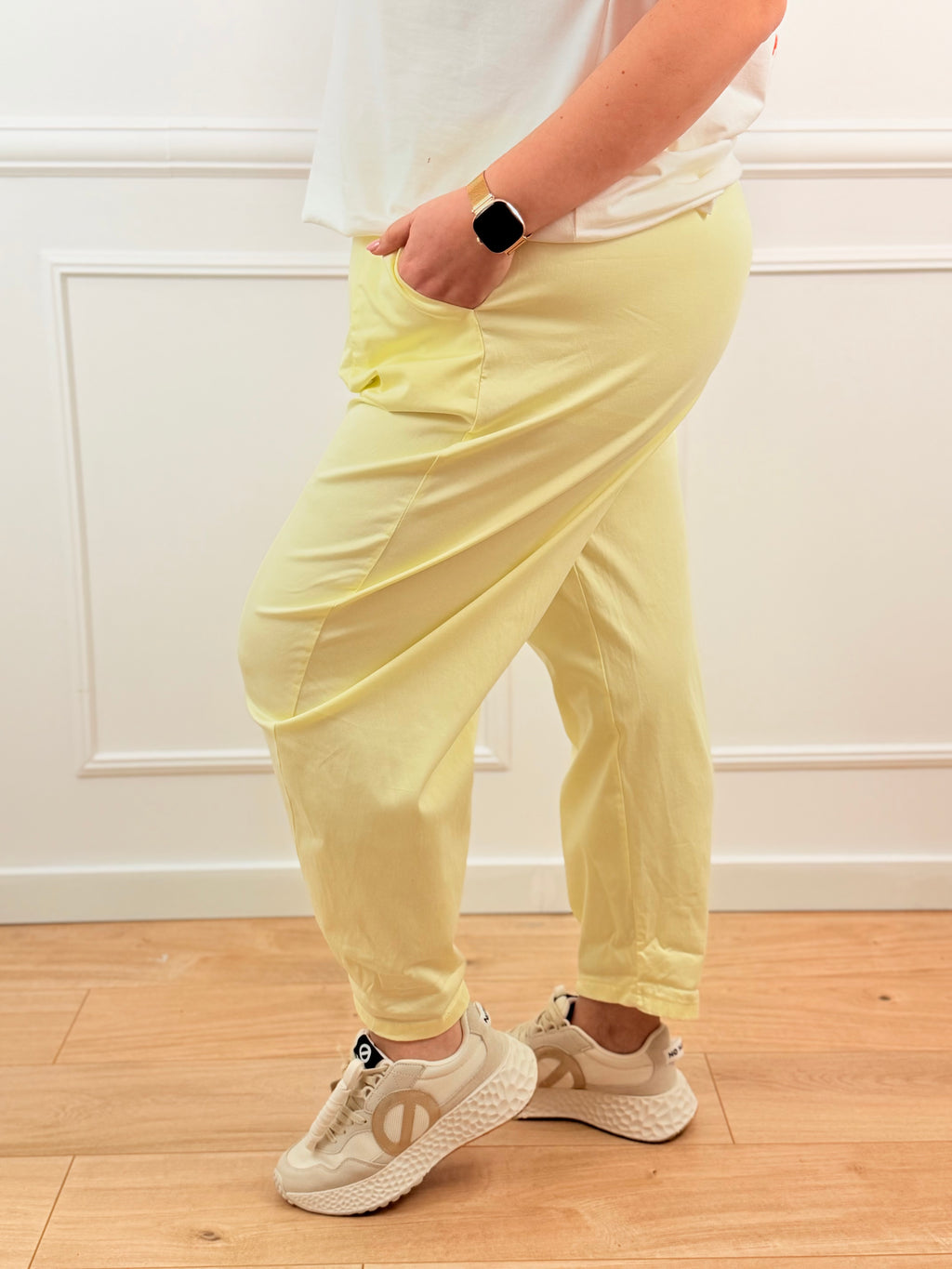 Pantalon Gina jaune