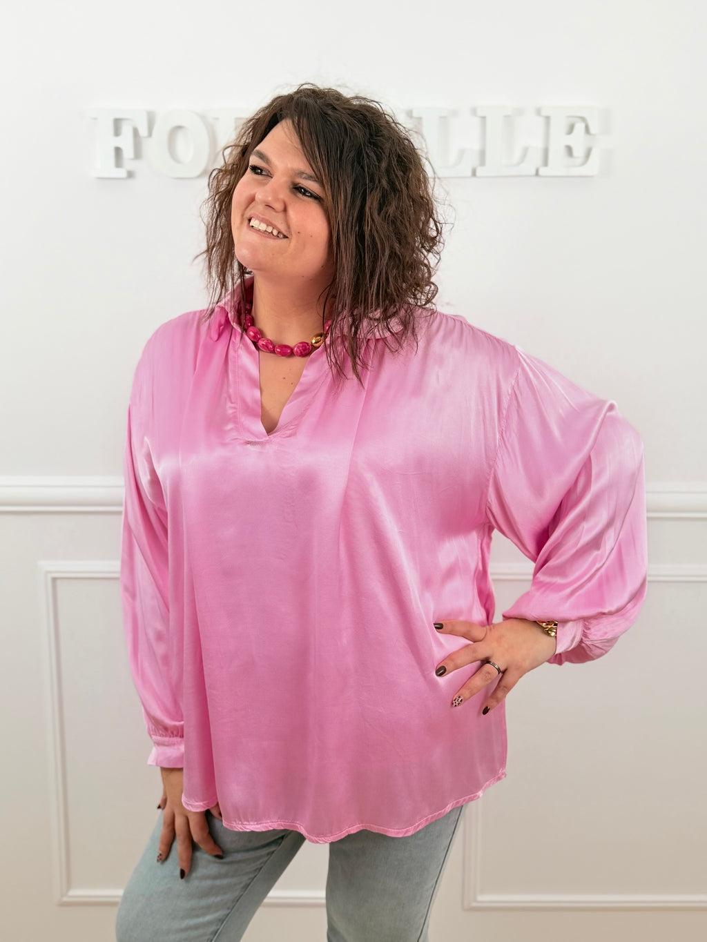 Blouse Malia rose
