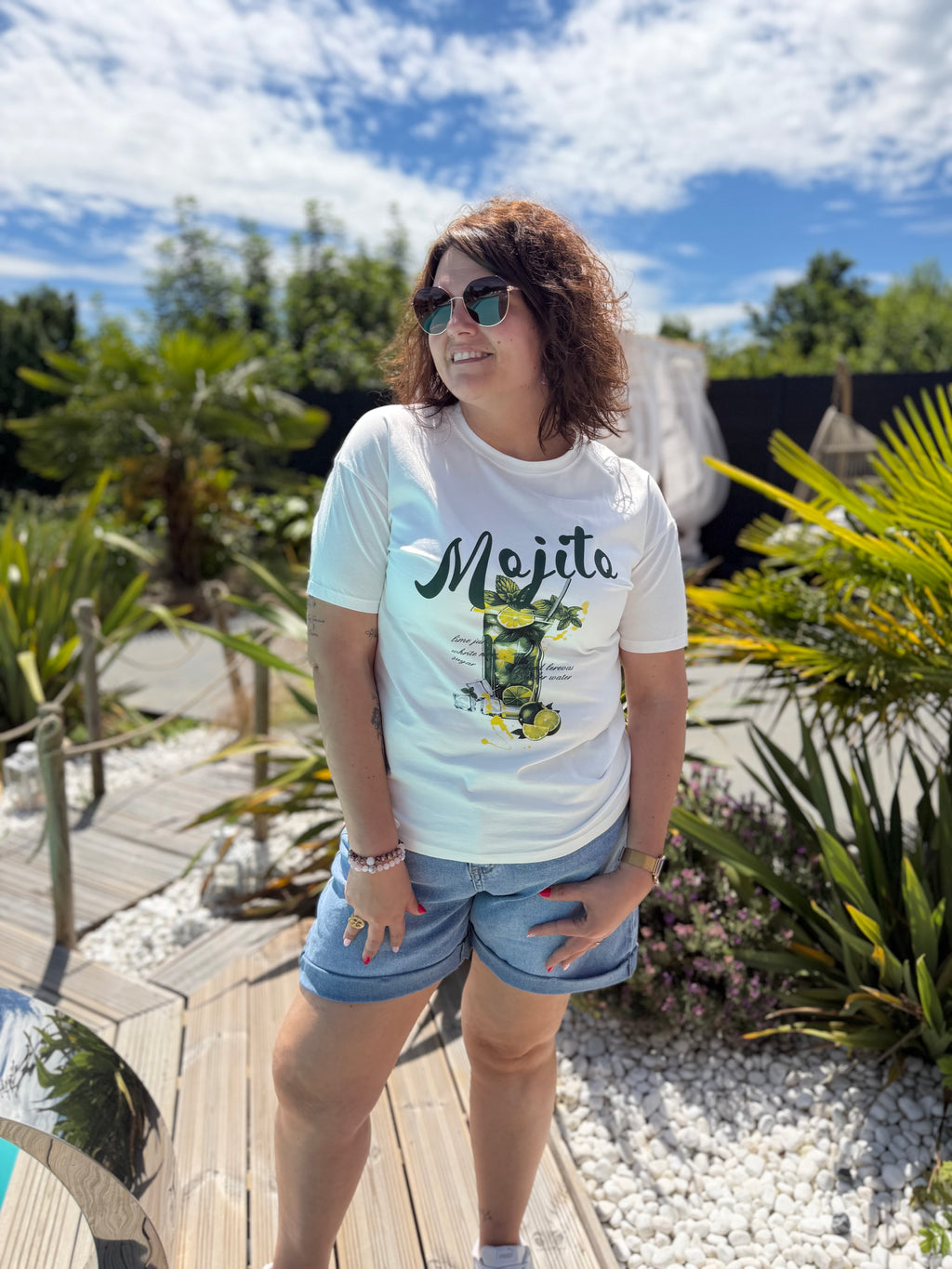 T-shirt Mijito blanc