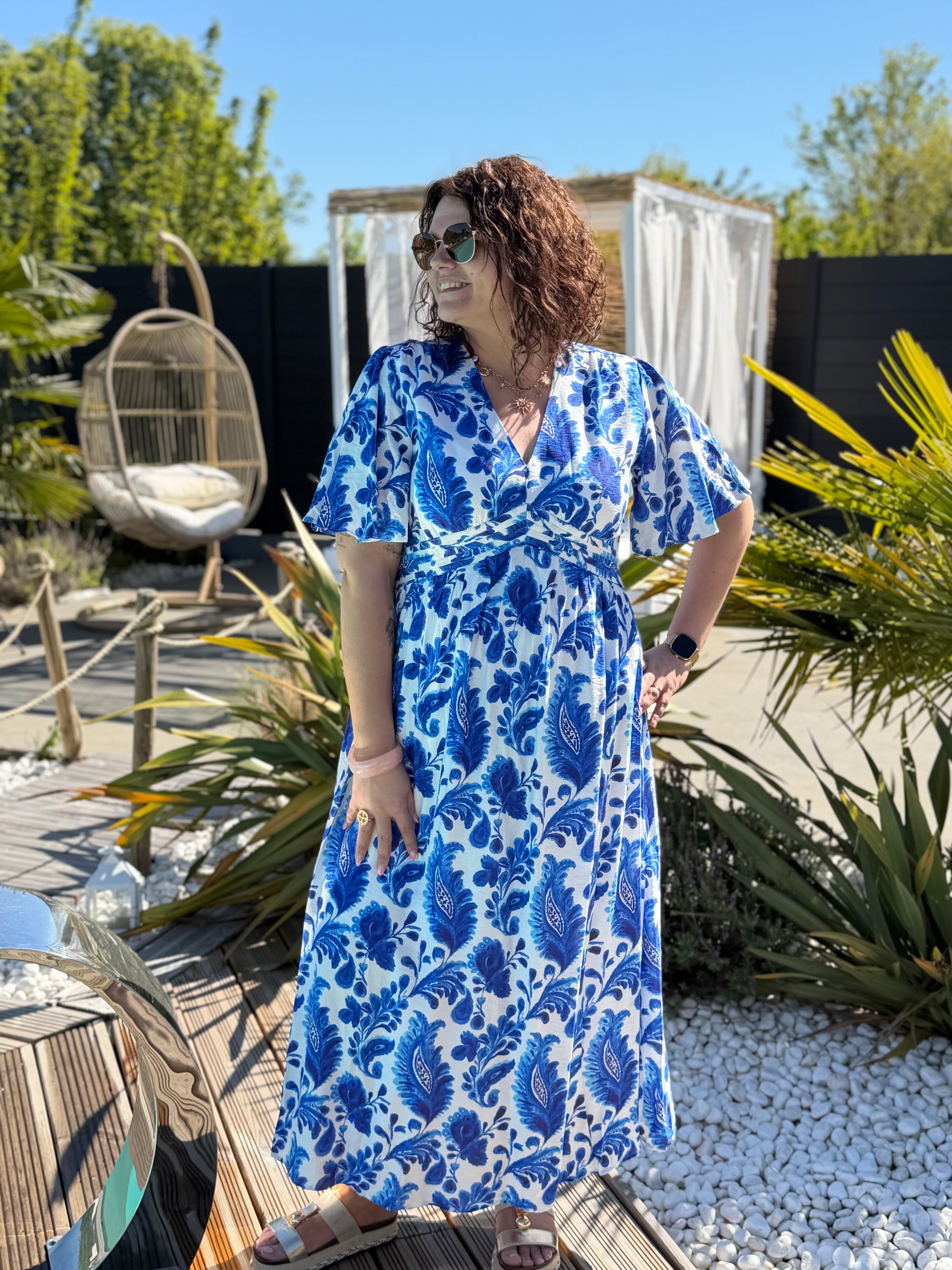 Robe Ysaline bleu