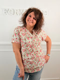 Blouse Céline rose