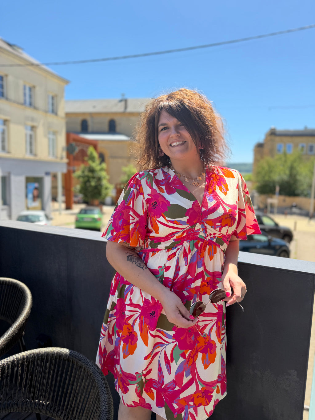 La robe courte Paulina