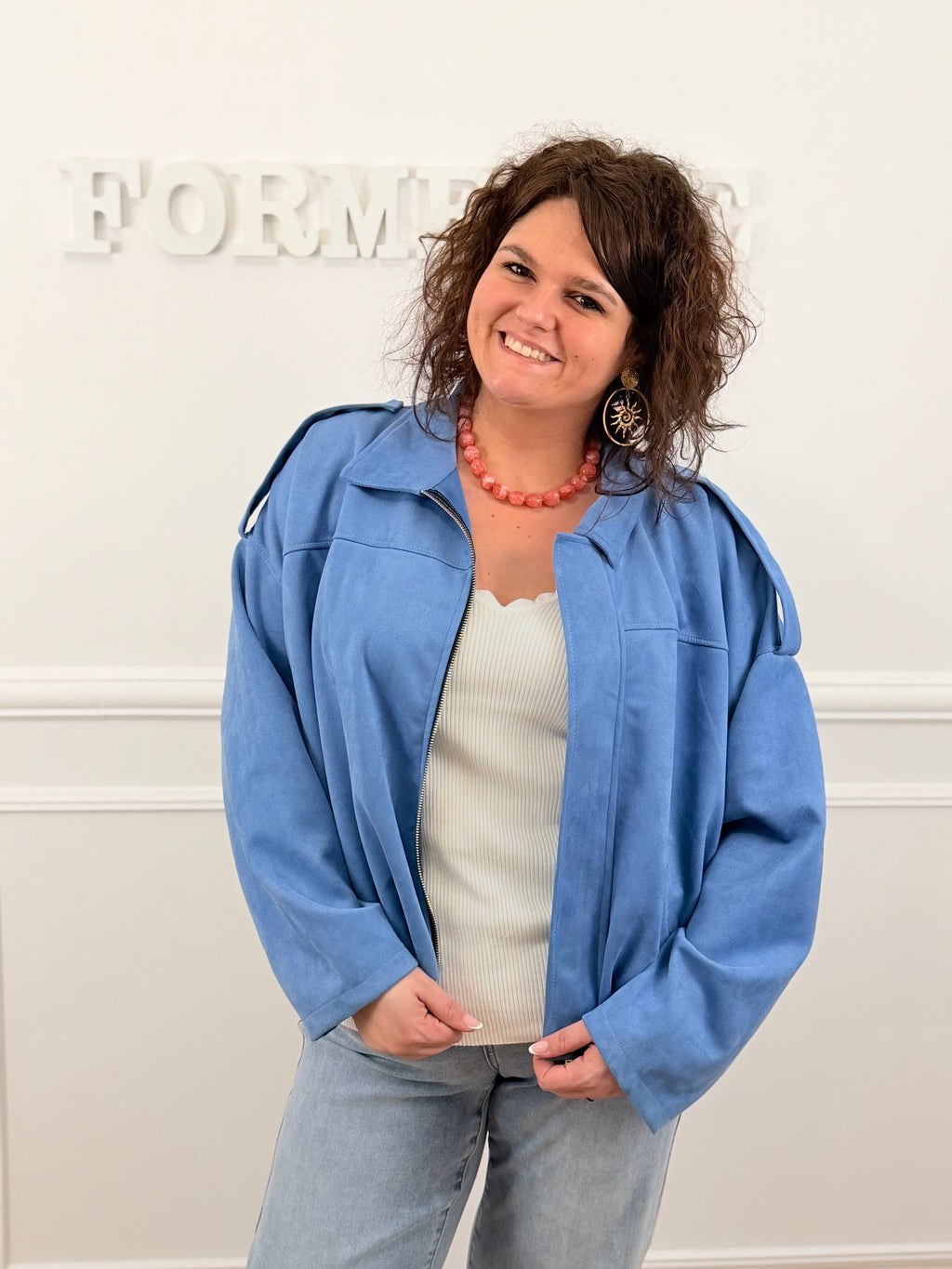 Veste Azel bleu