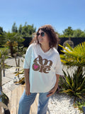 T-shirt Amore Léopard