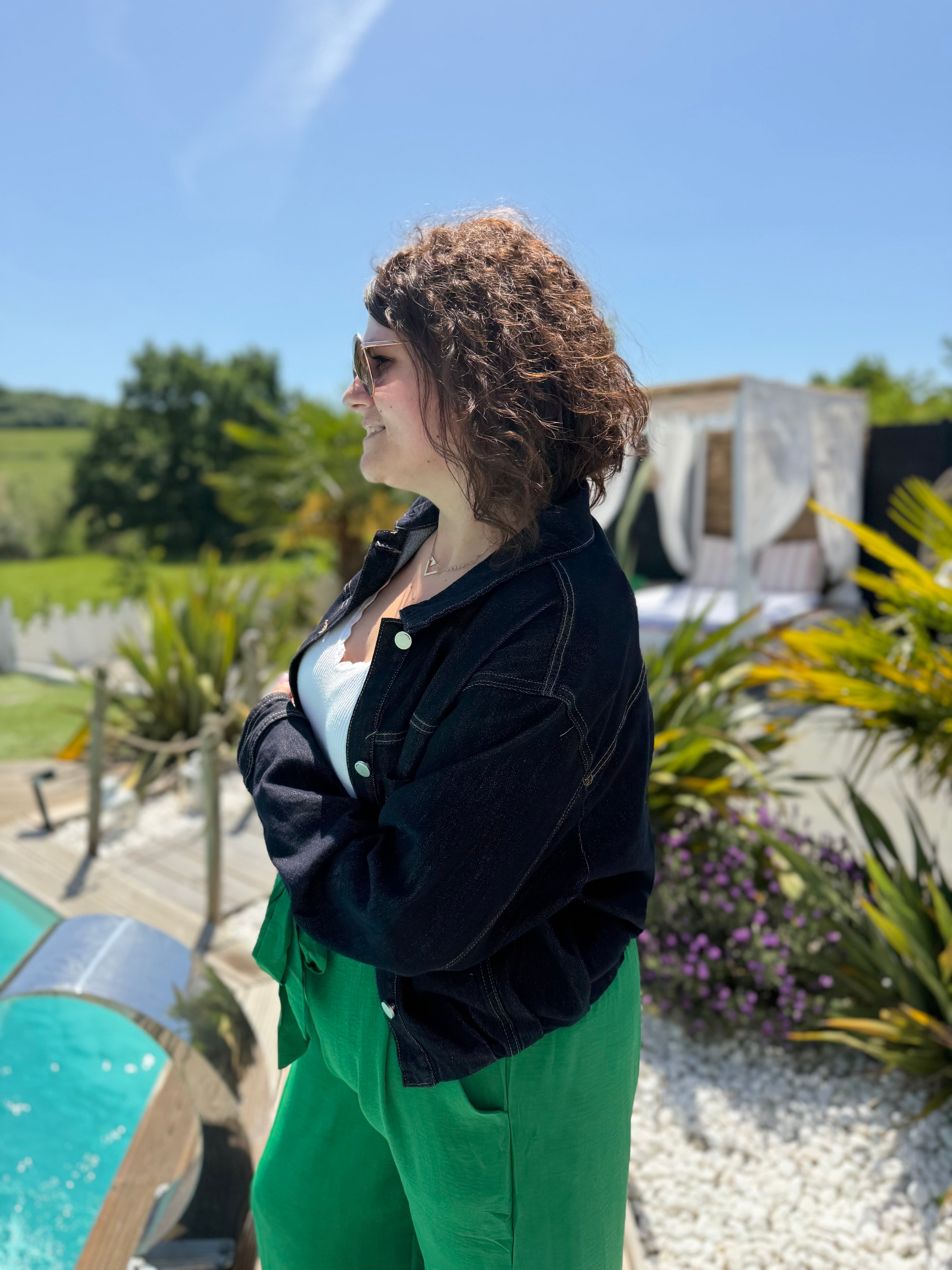 La veste en jeans Joalia