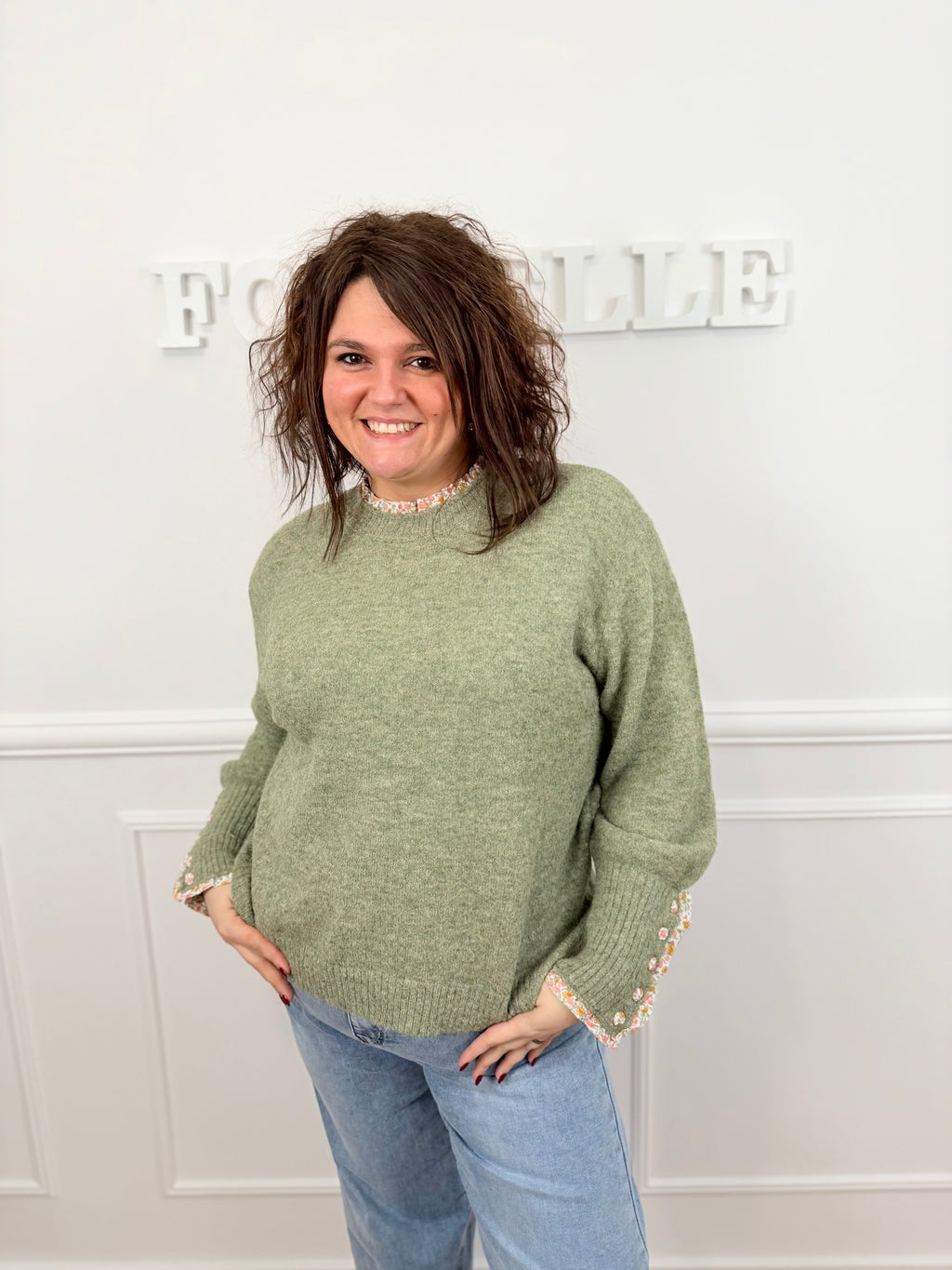 Pull Ella vert