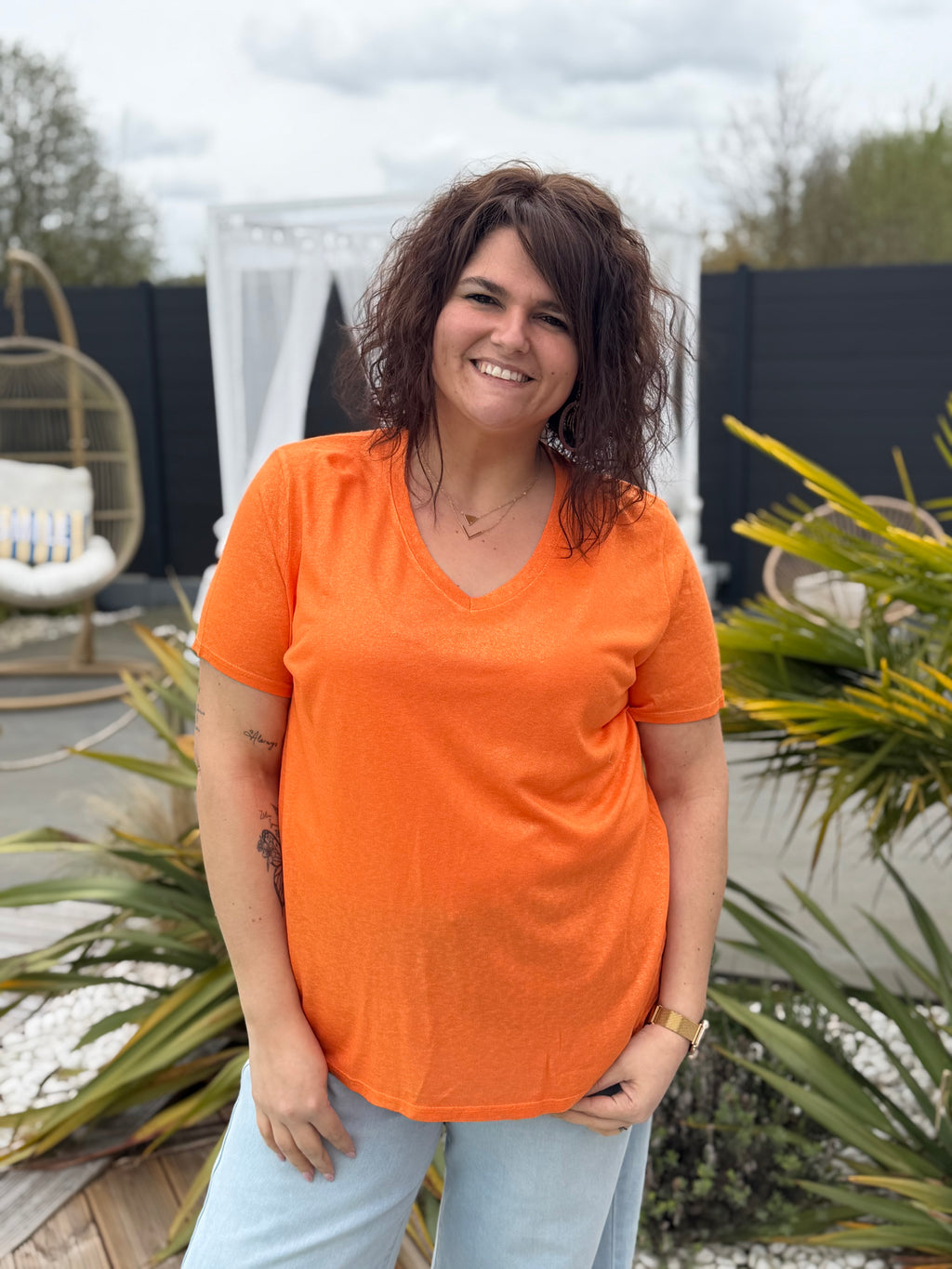 T-Shirt Calya orange