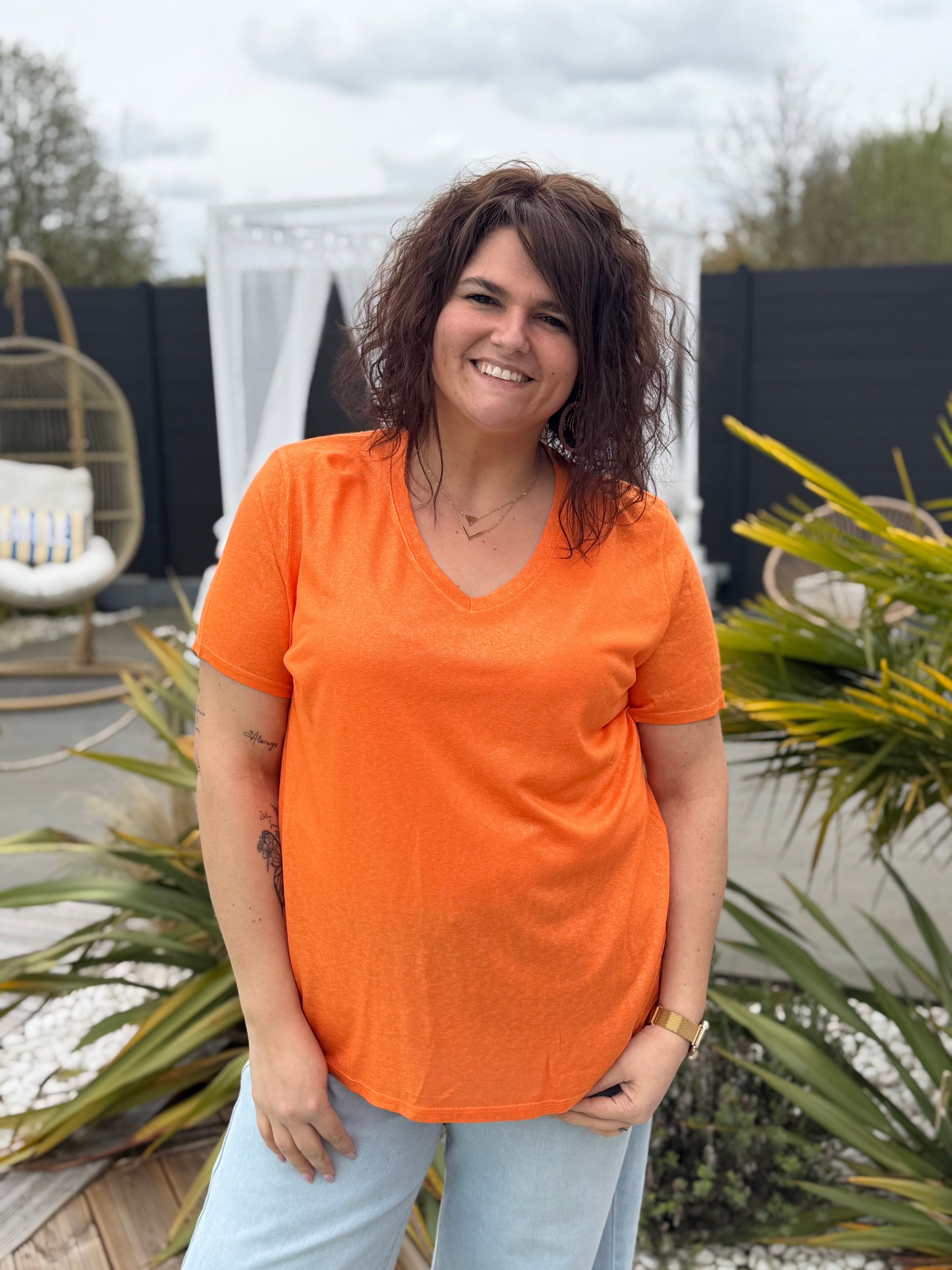 T-Shirt Calya orange