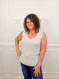 Top Pixy blanc