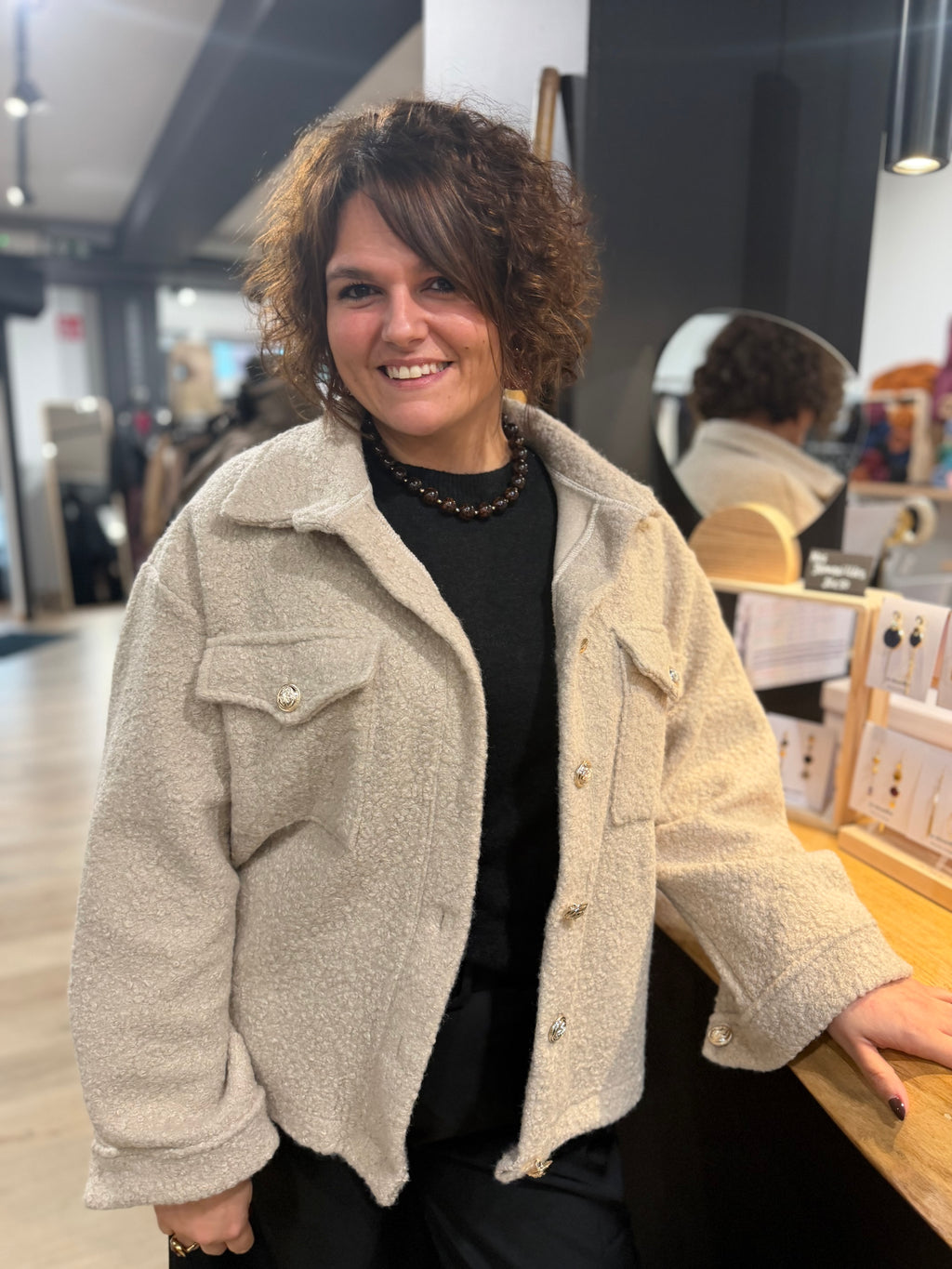 Veste Milla beige