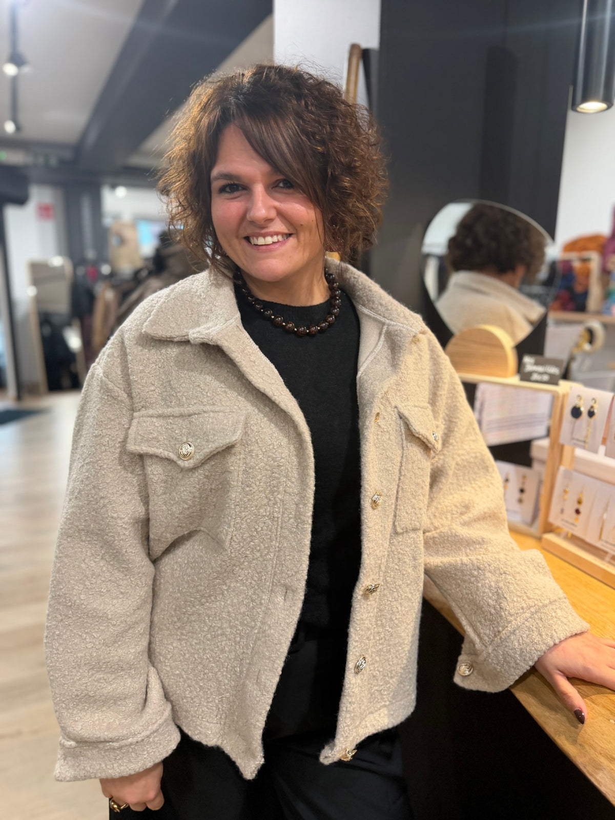 Veste Milla beige