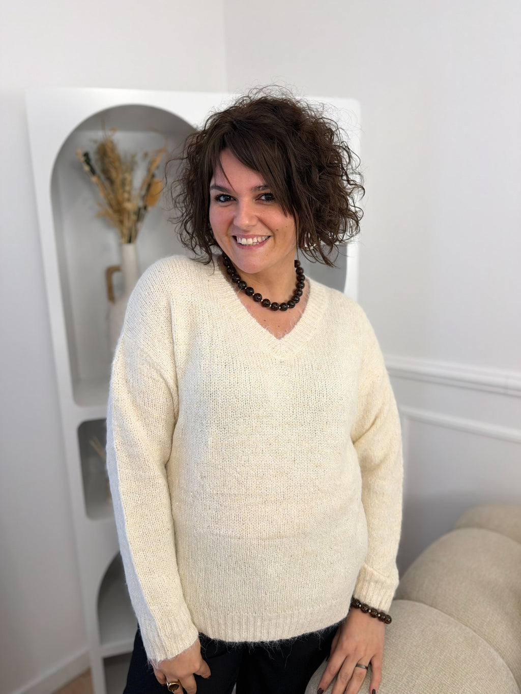 Pull paillettes