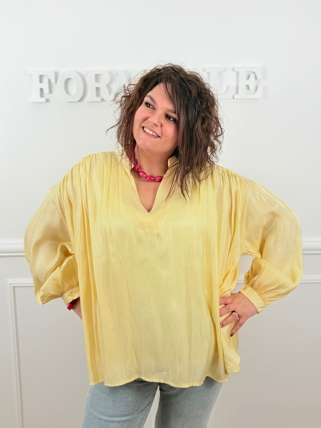 Blouse Naia jaune