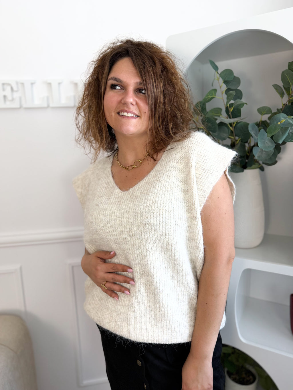 Pull sans manches Inès