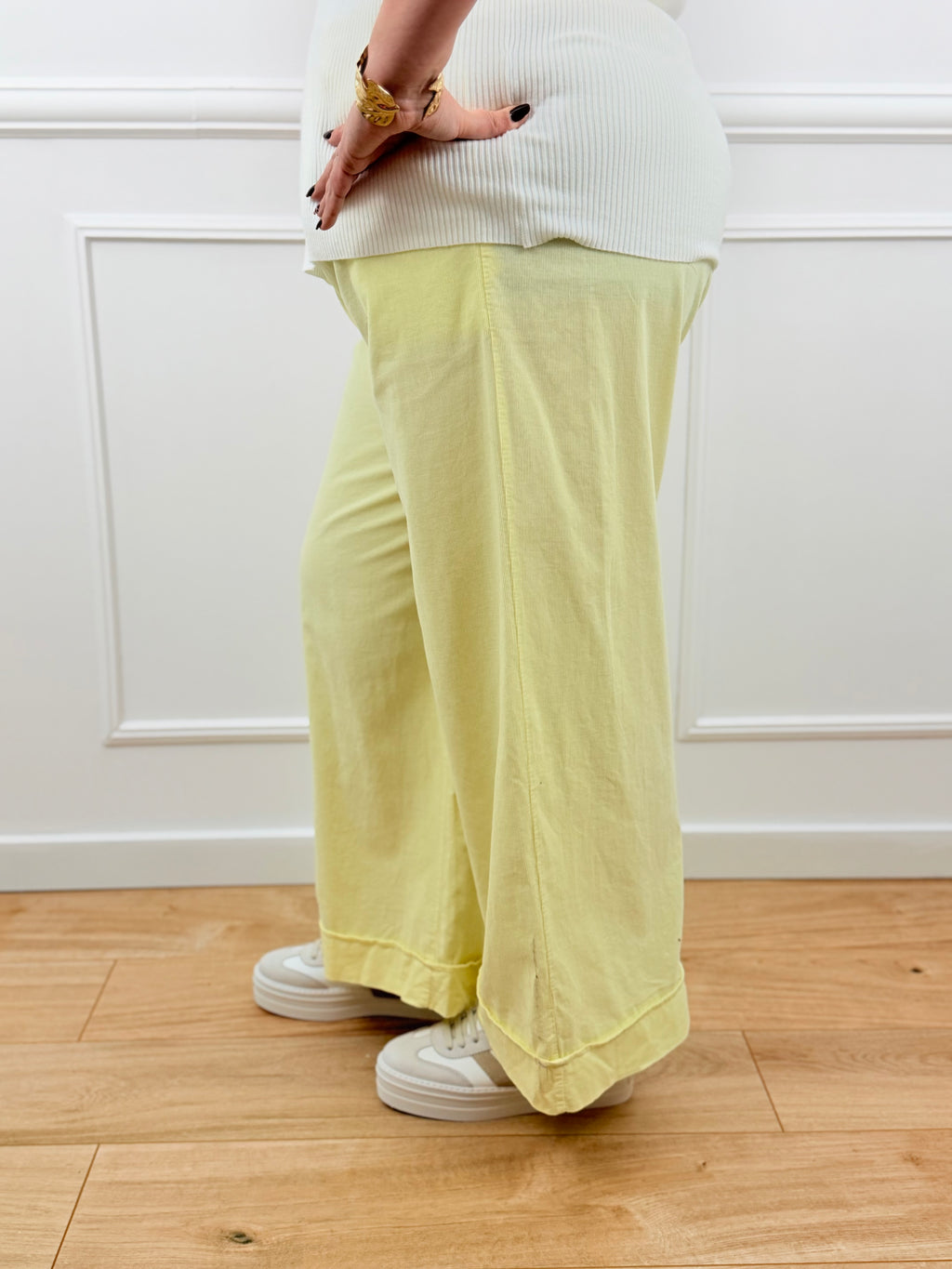 💛 Pantalon Paloma – Jaune