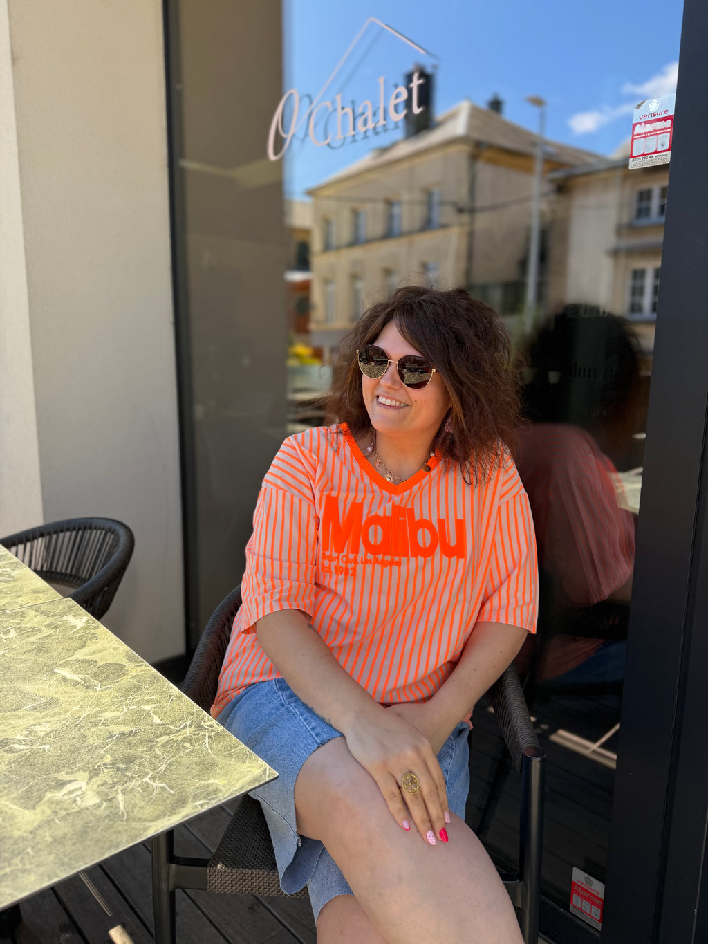 T-shirt Malibu orange