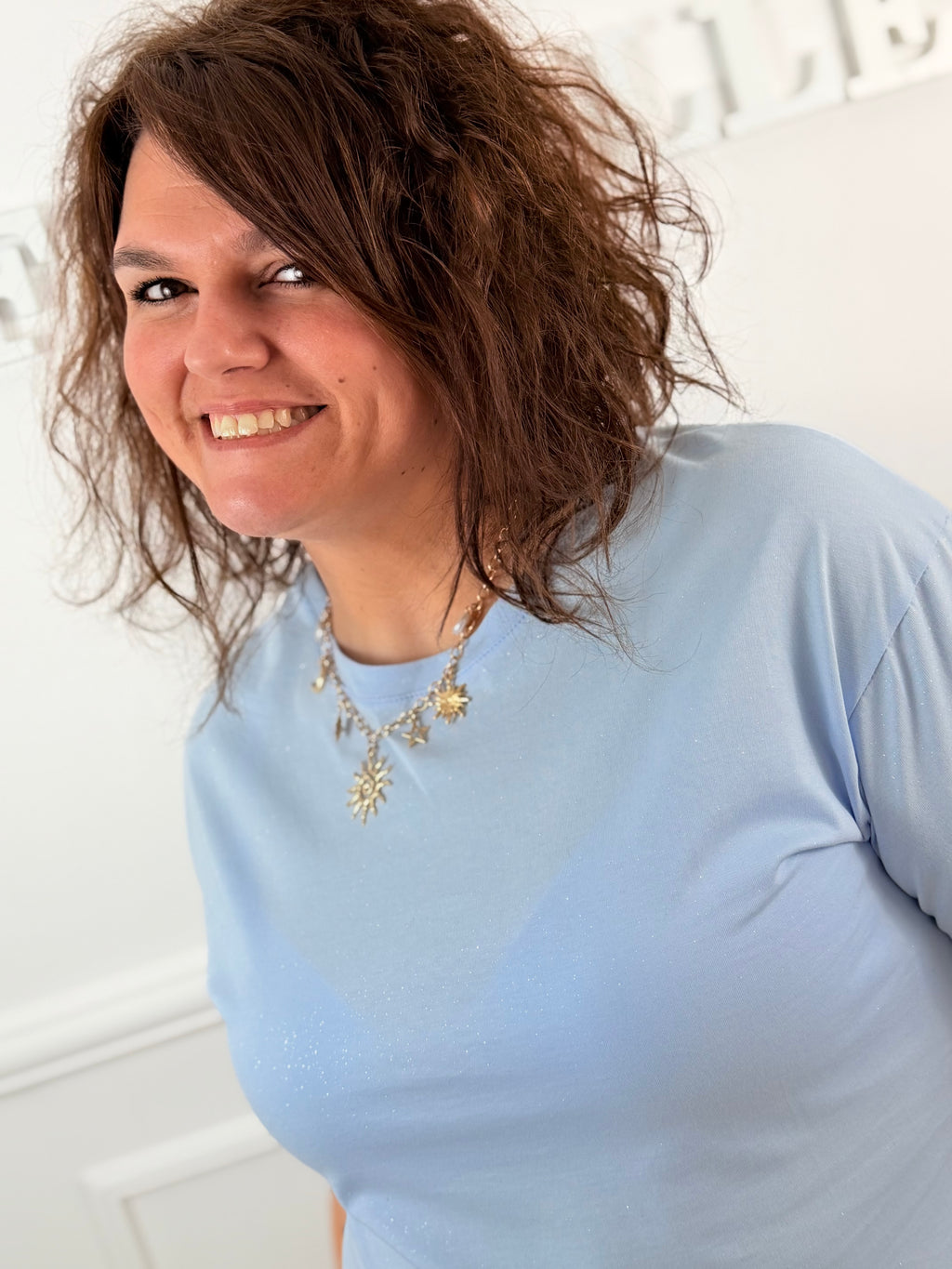 T-shirt Amalia bleu