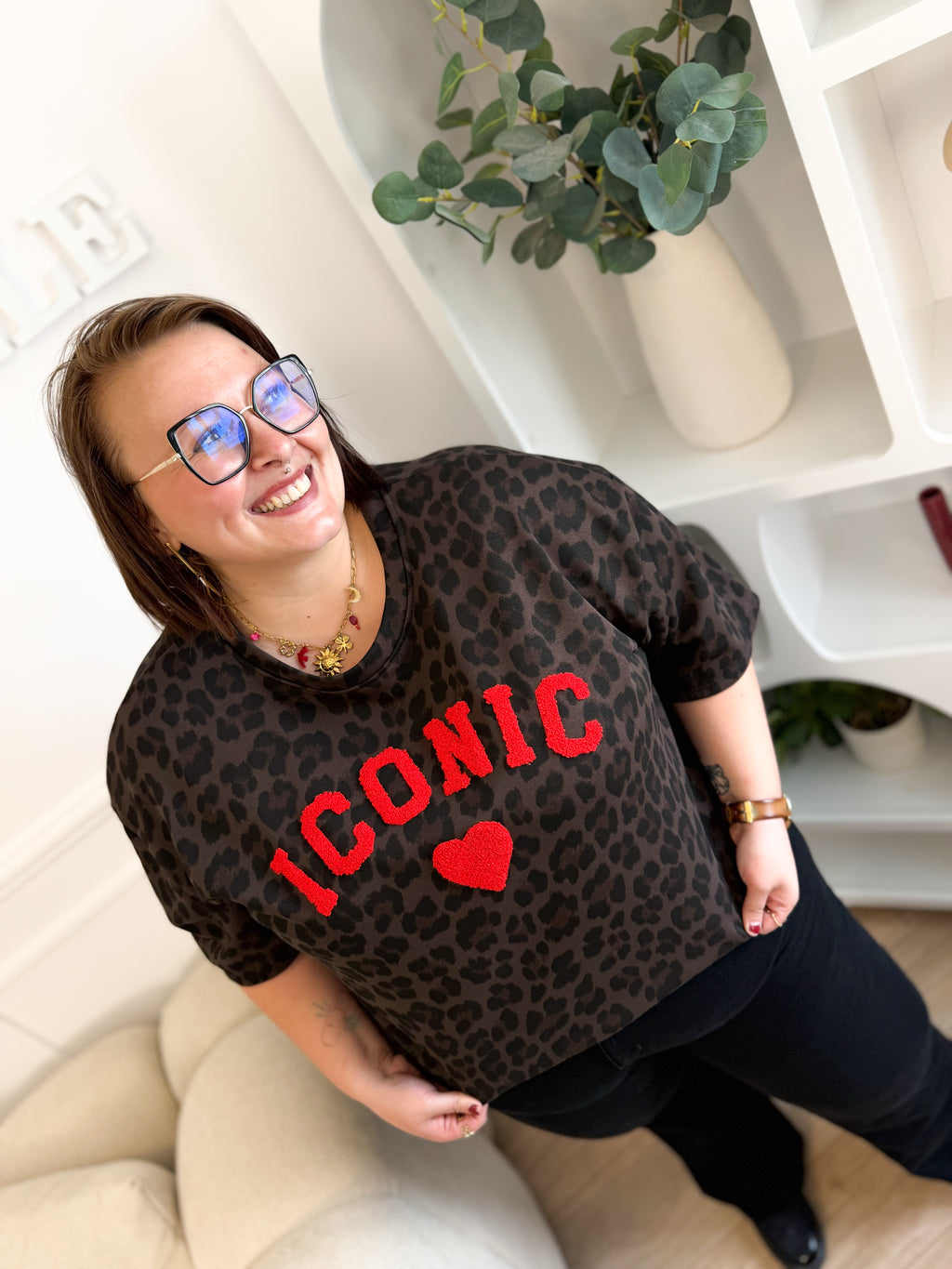 T-shirt Iconic rouge