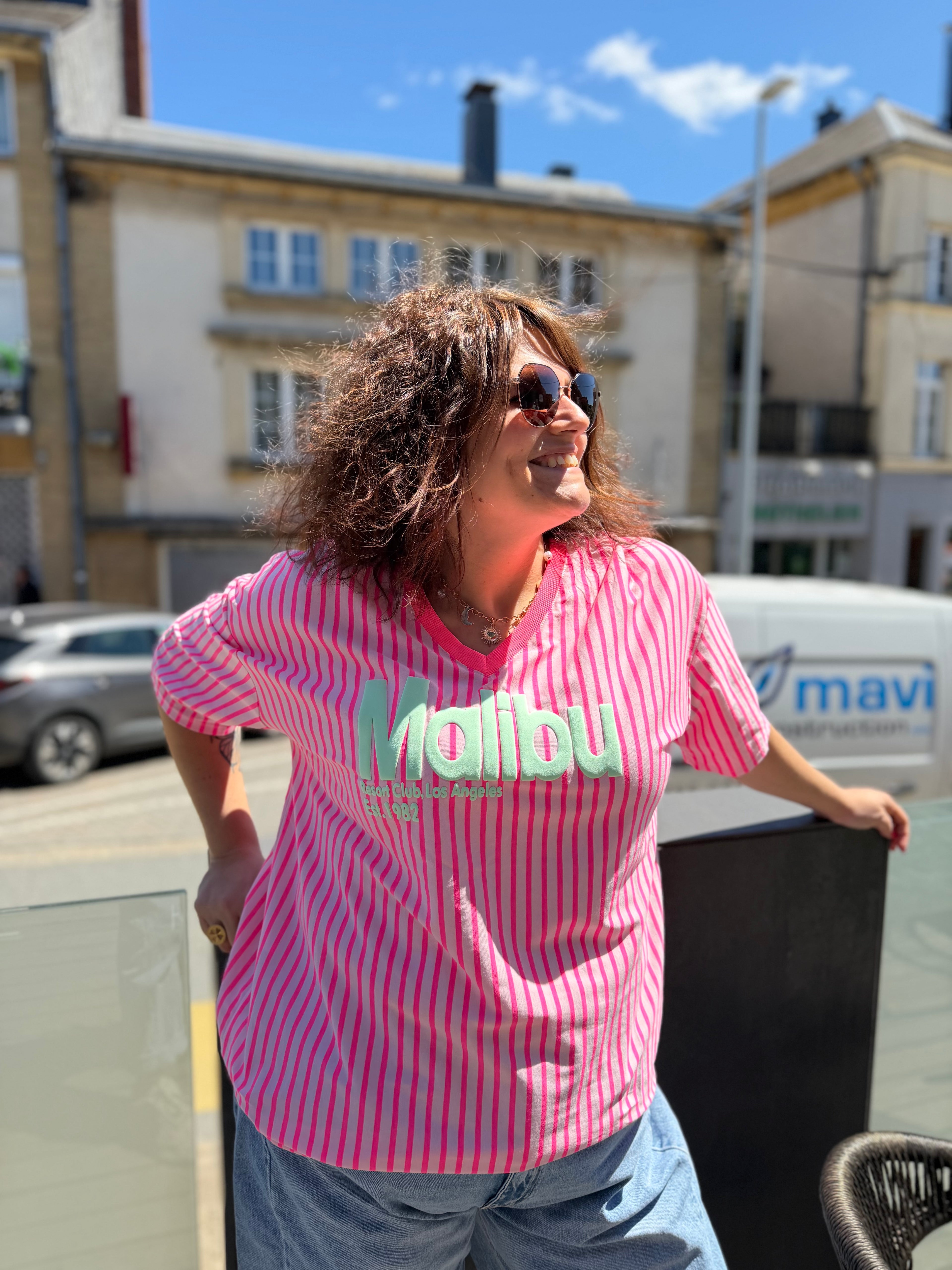 T-shirt Malibu rose