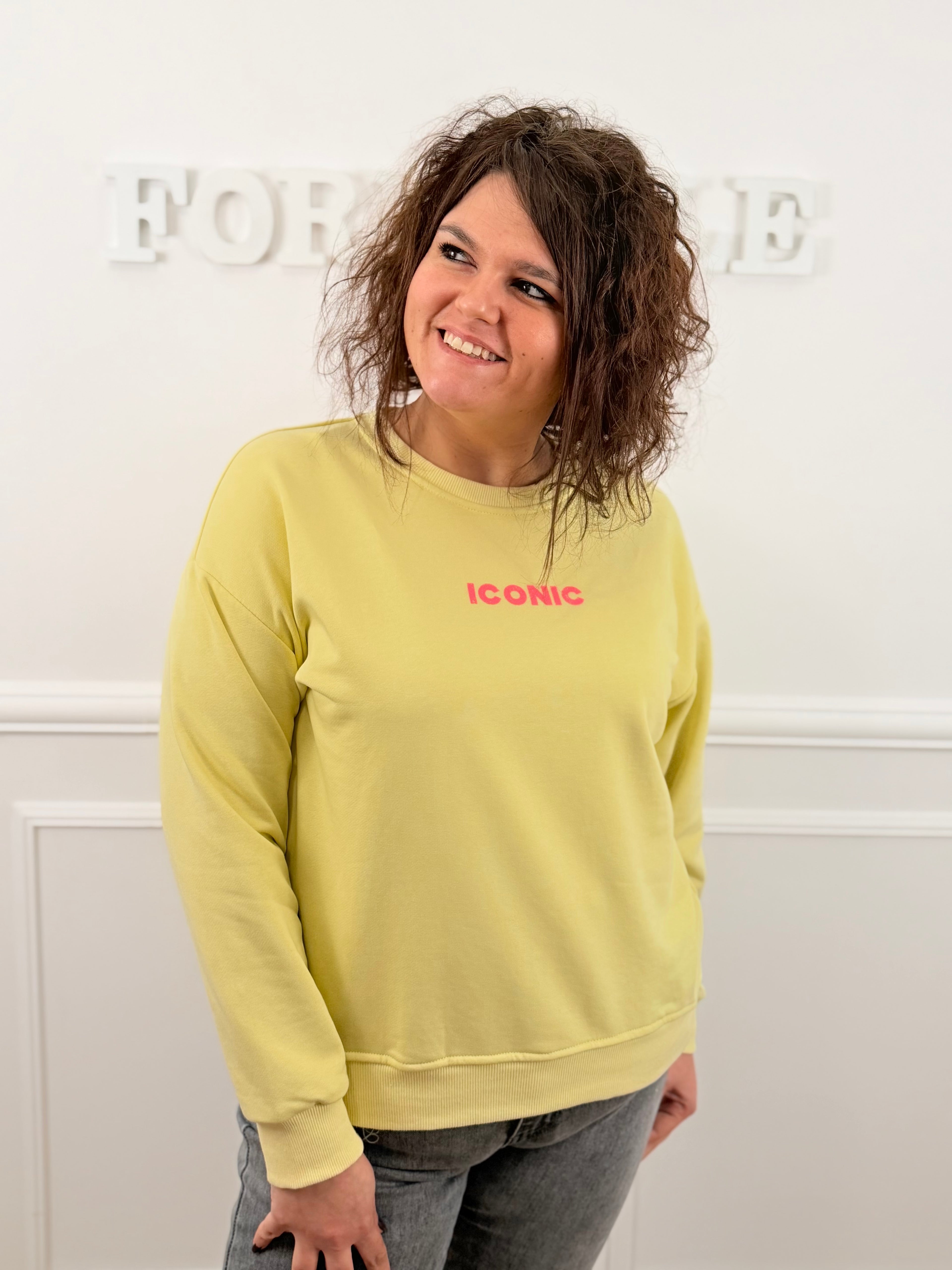 Le sweat Iconic World 💛