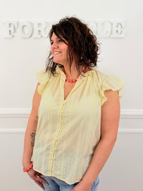 Blouse Zaya jaune