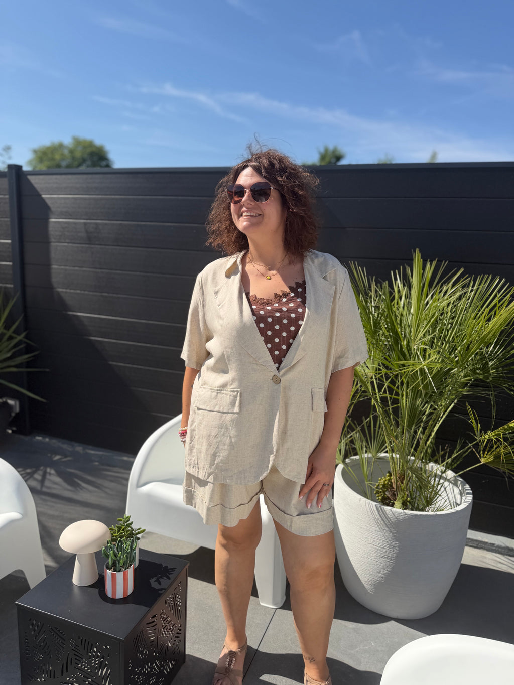 Ensemble Ilona beige