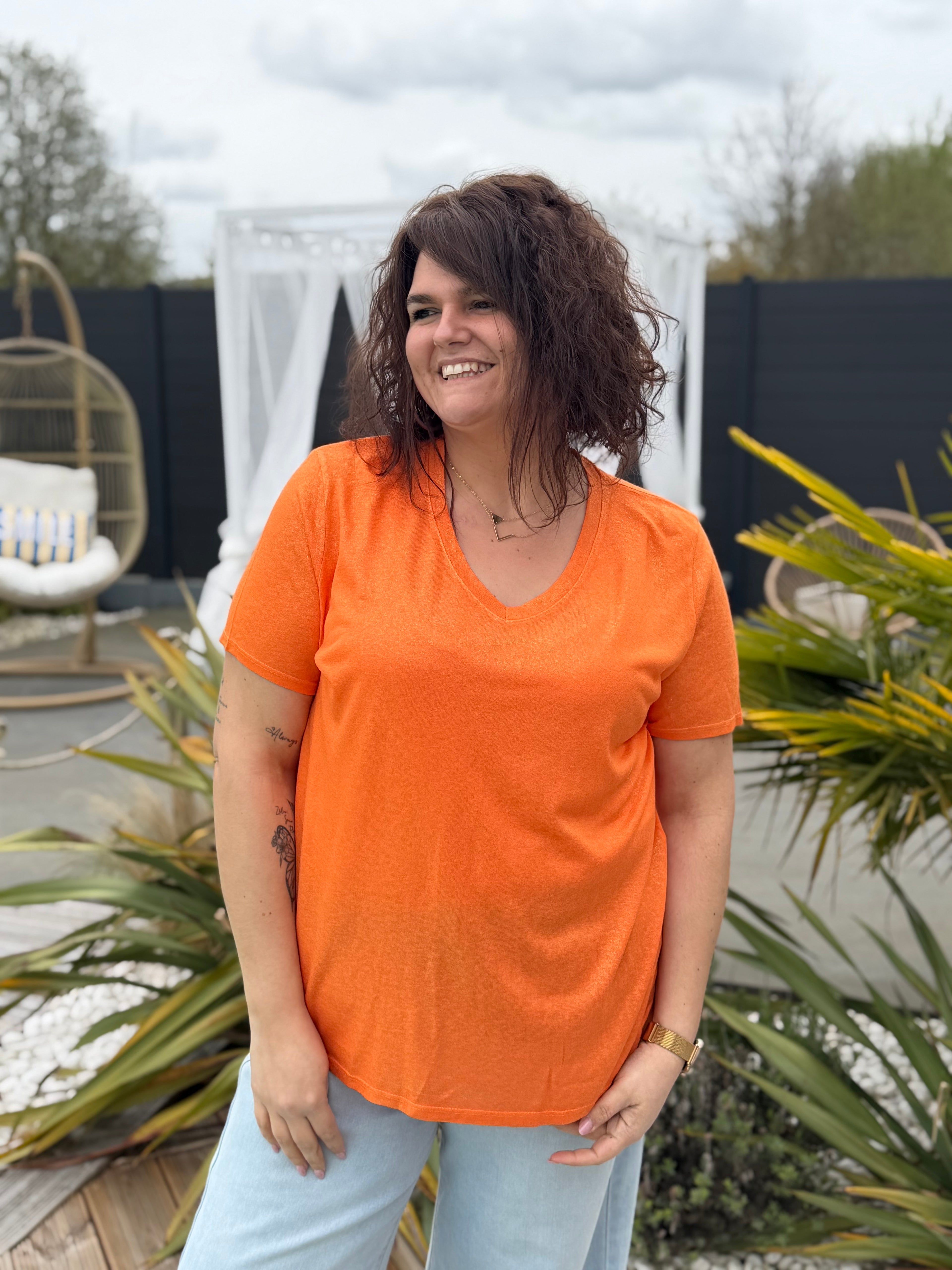 T-Shirt Calya orange