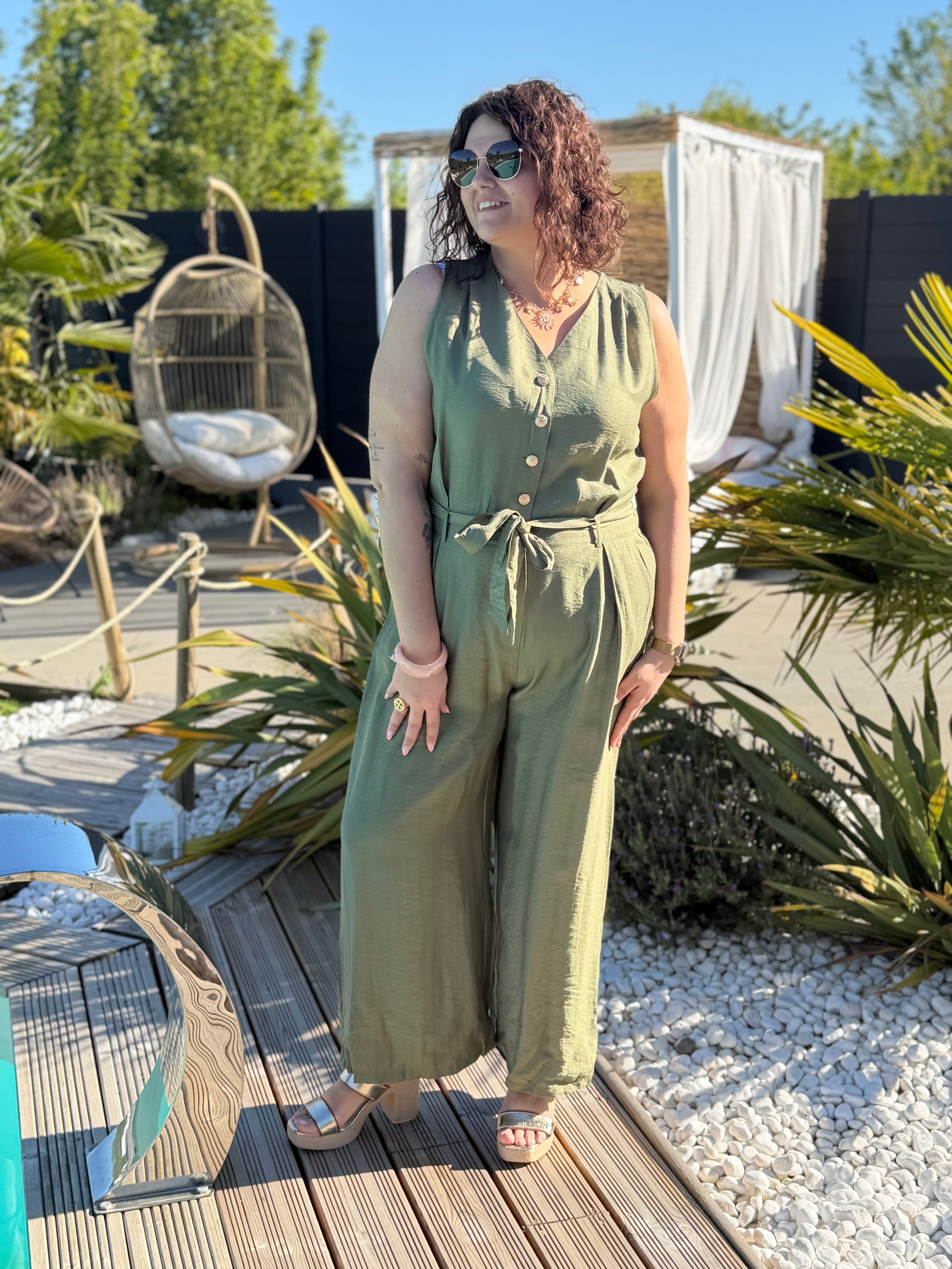 Combinaison Seraphina kaki