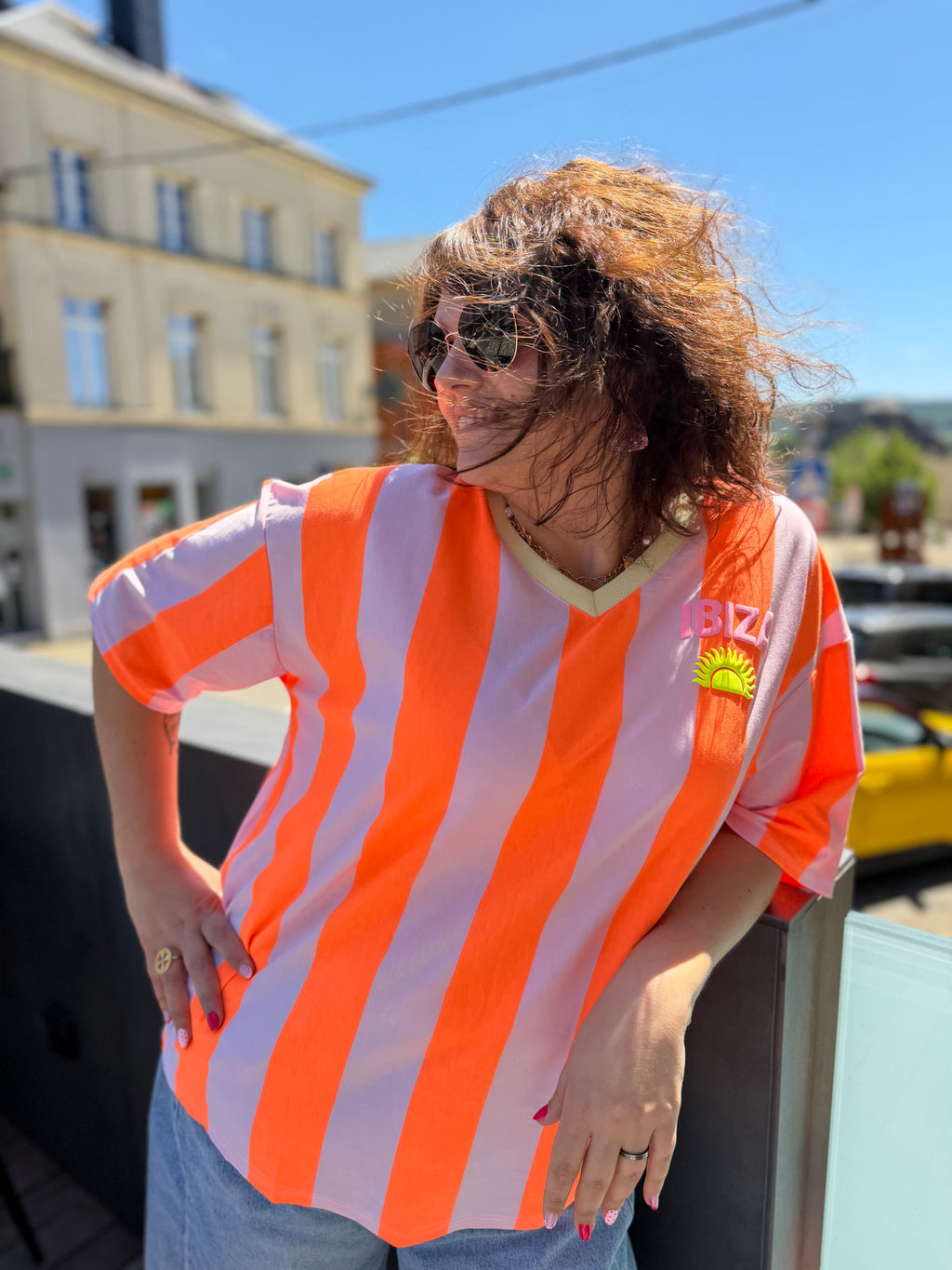 T-shirt Ibiza orange