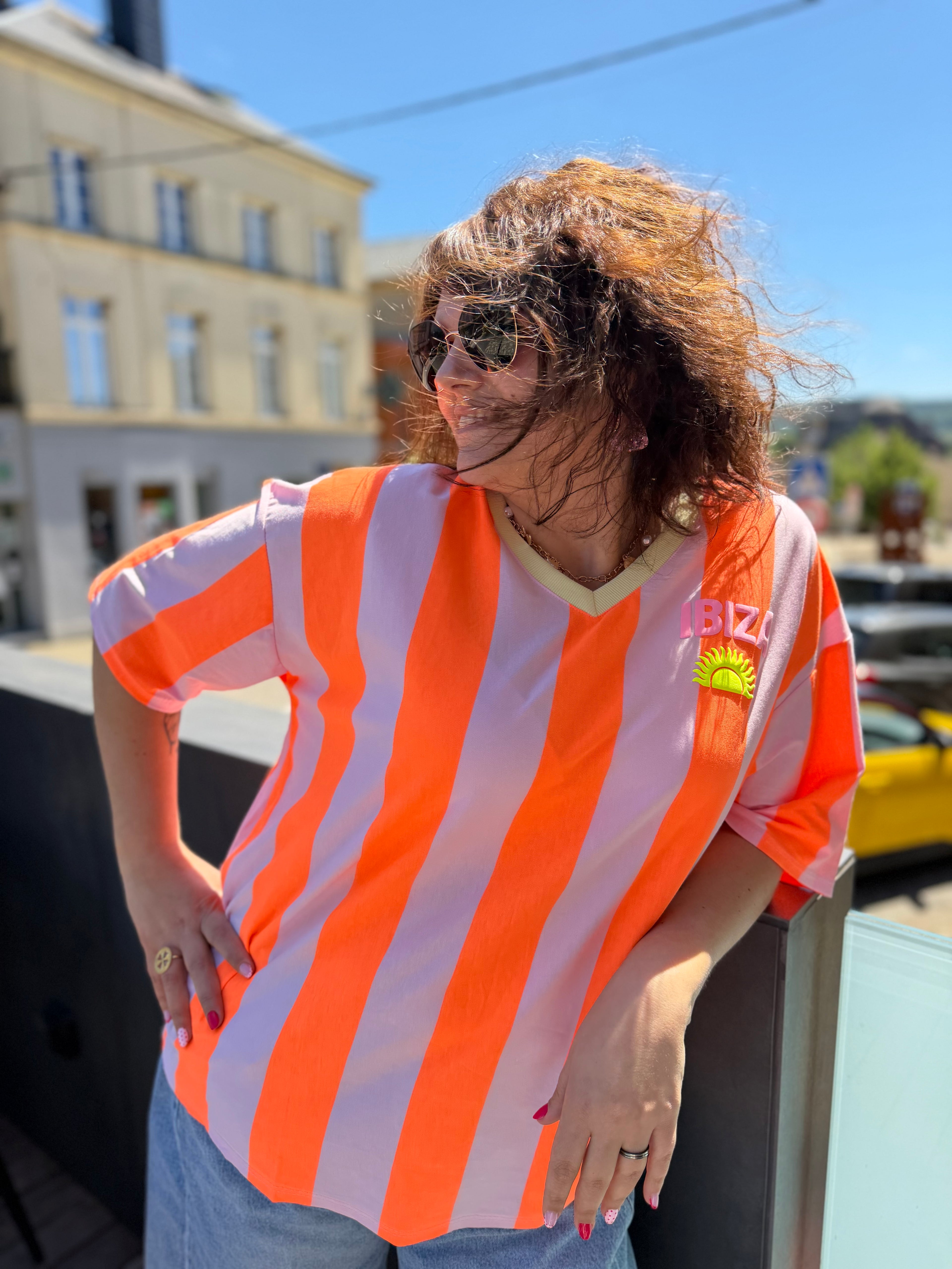 T-shirt Ibiza orange