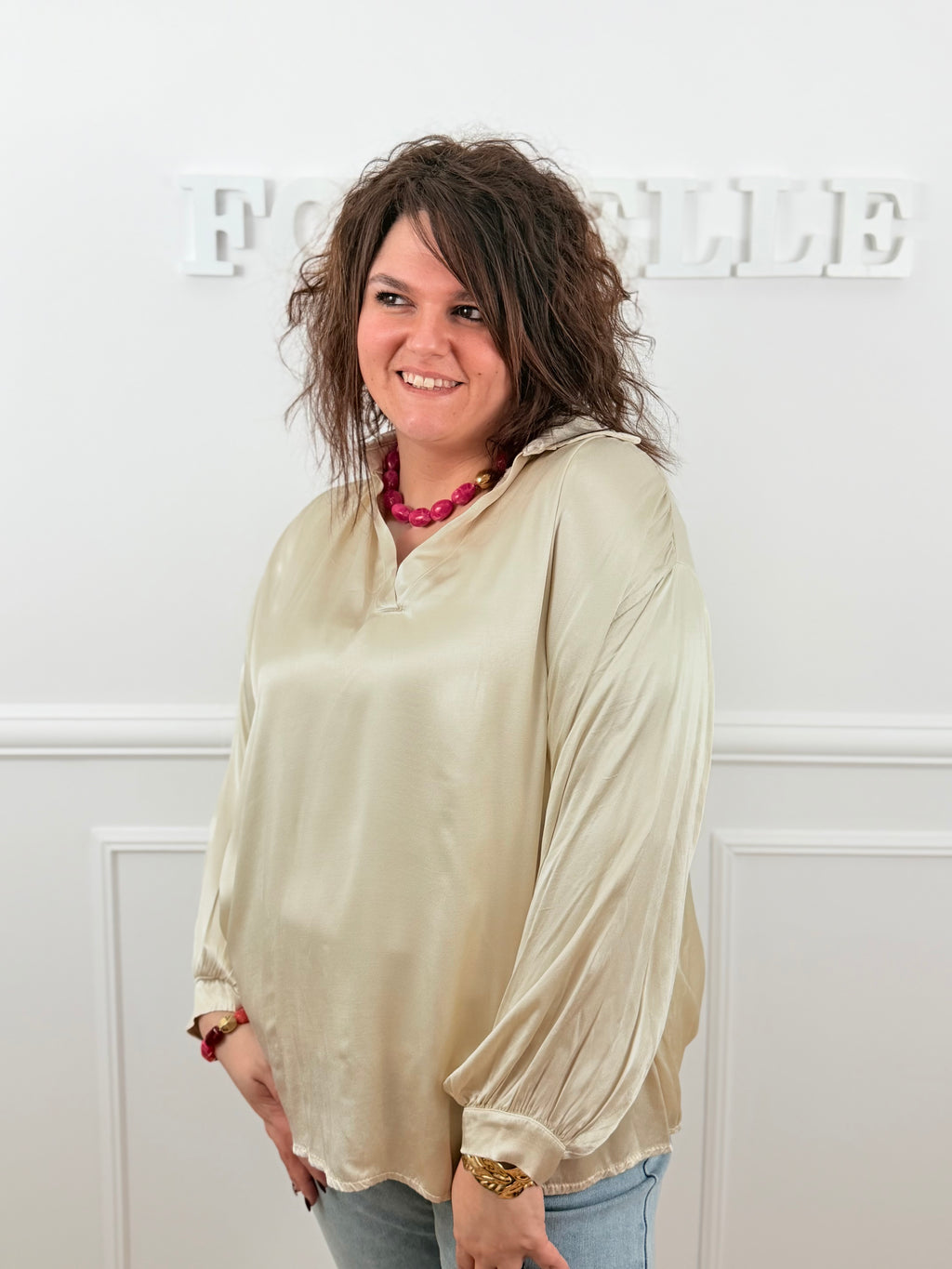 Blouse Malia beige