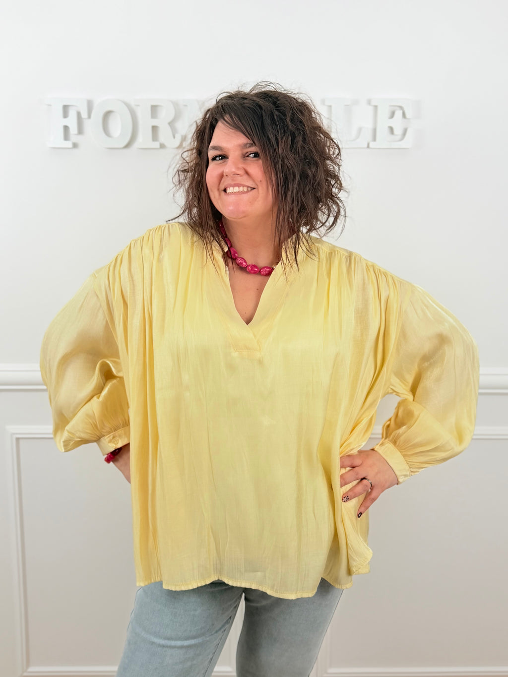Blouse Naia jaune