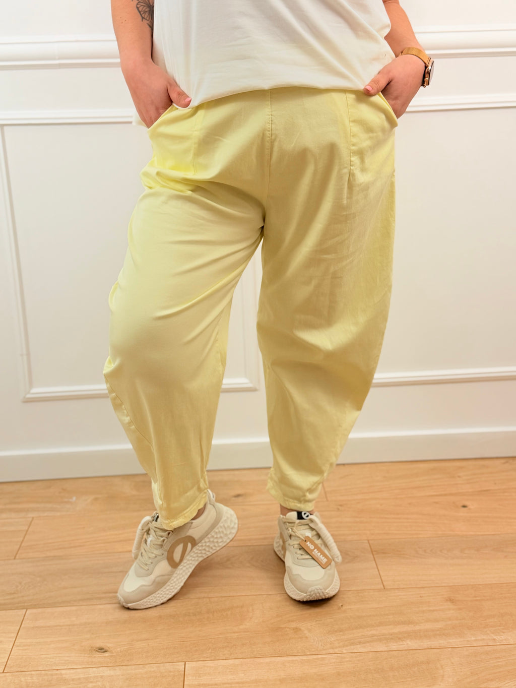 Pantalon Gina jaune