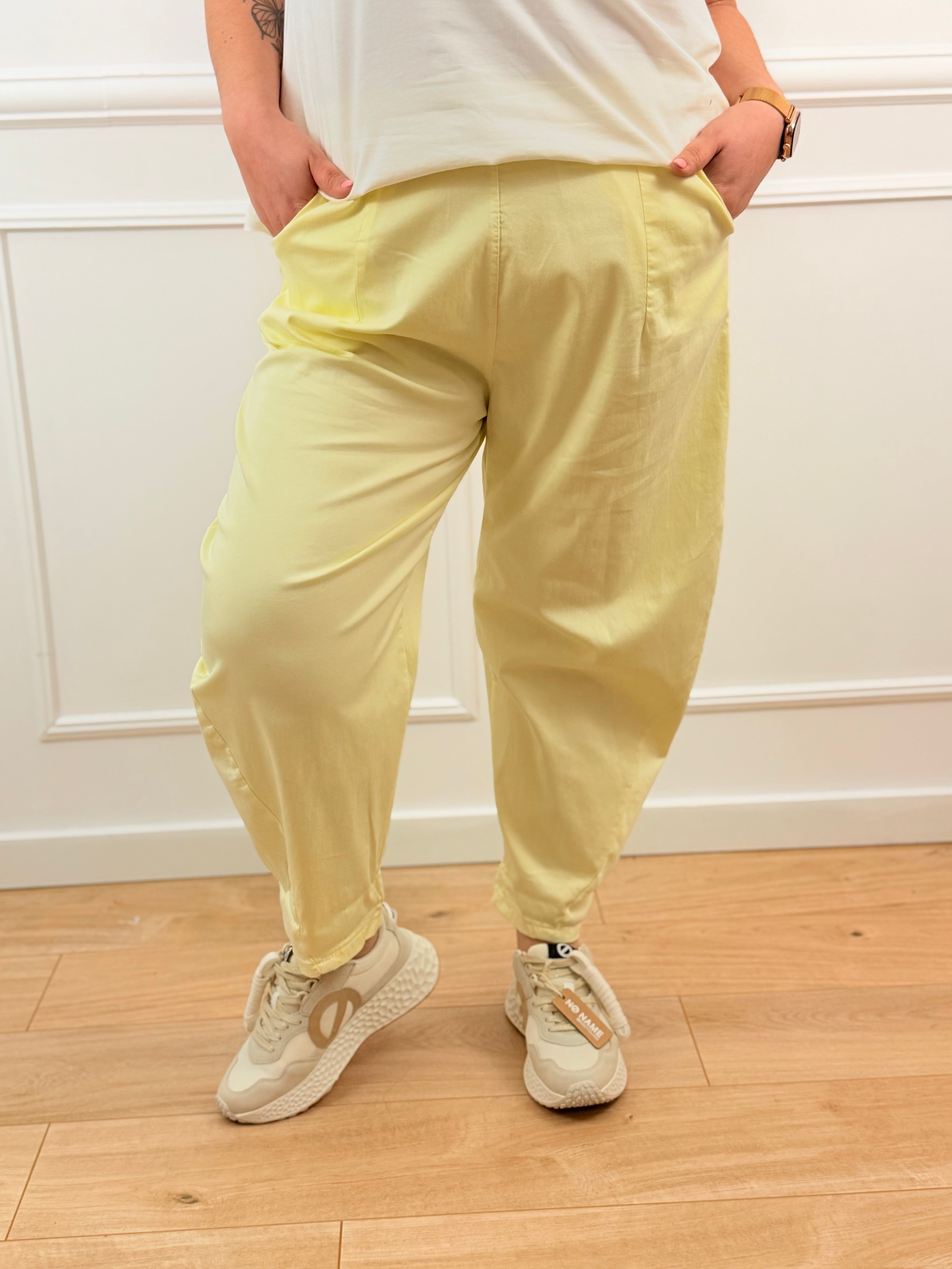 Pantalon Gina jaune