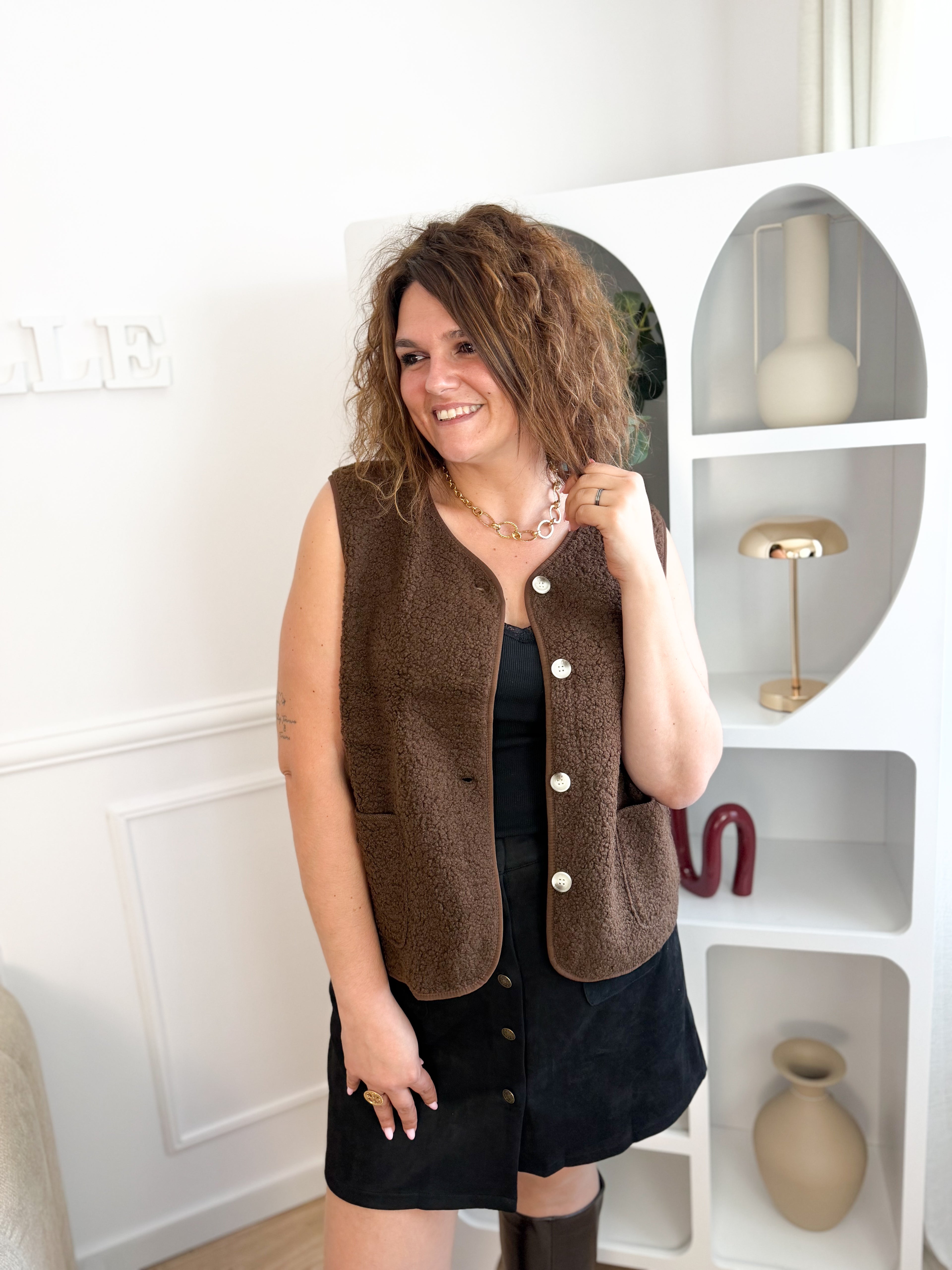 Veste sans manches Lola