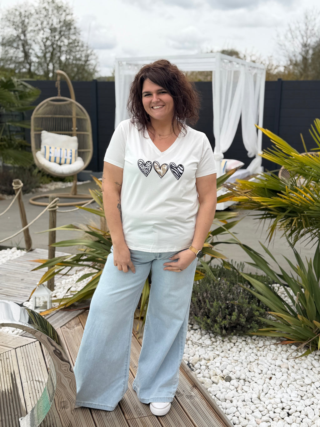 Le t-shirt cœur