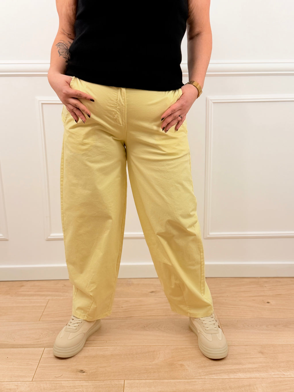 Le pantalon Livia jaune