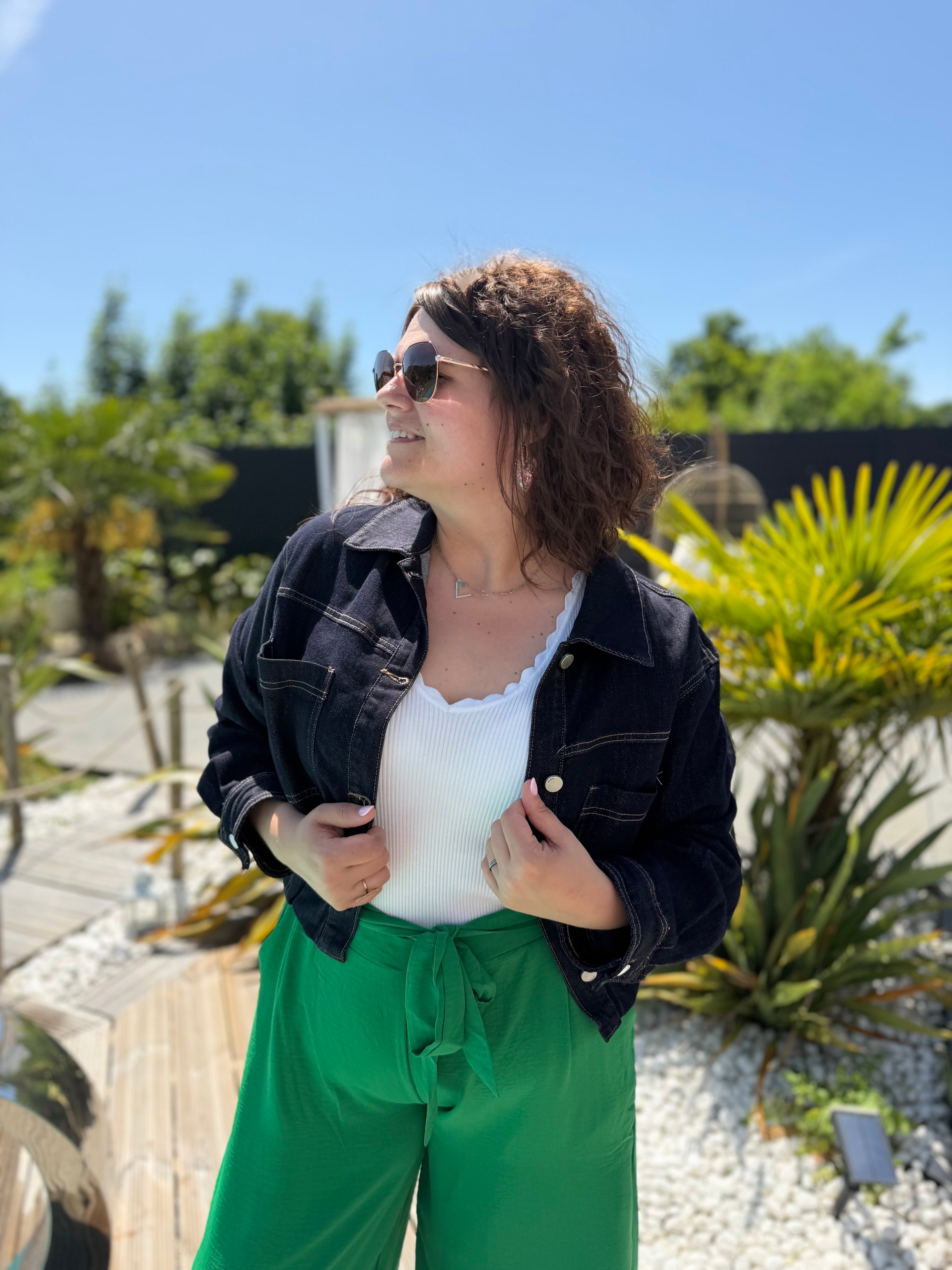 La veste en jeans Joalia